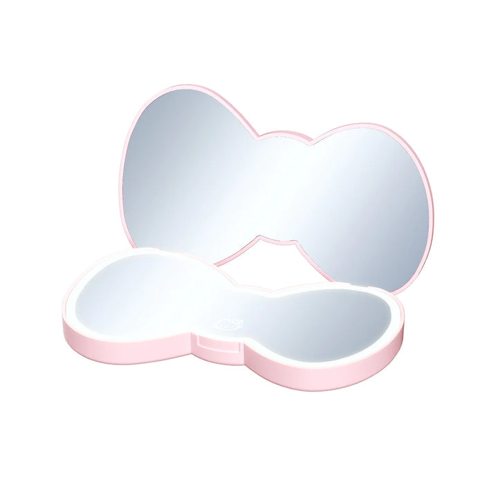 Impressions Hello Kitty Bow LED Compact Mirror SMALL HKBOWCMPTS-PINK