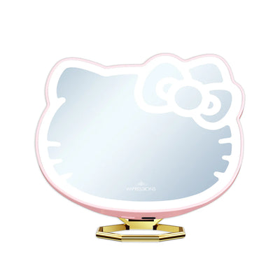 Impressions Hello Kitty LED Pocket Mirror W/Ring Stand HKPKTRG-PNK