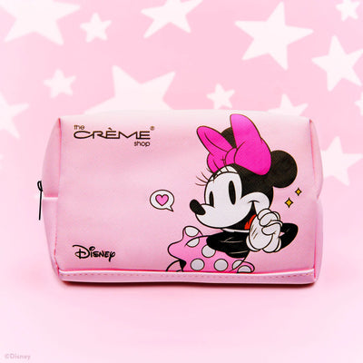 Crème Mickey & Minnie Mouse Travel Pouch MUB8345- PINK